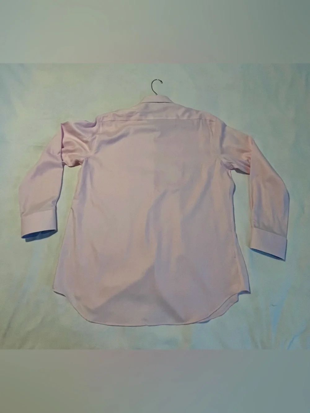 TailorByrd Men's Pink Long Sleeve Button-Down Mens SZ 34/35 Large / XL EUC